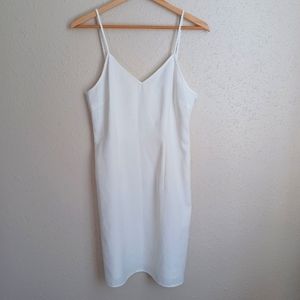 Disaya White Strappy Sleeveless Slip Dress Size 6